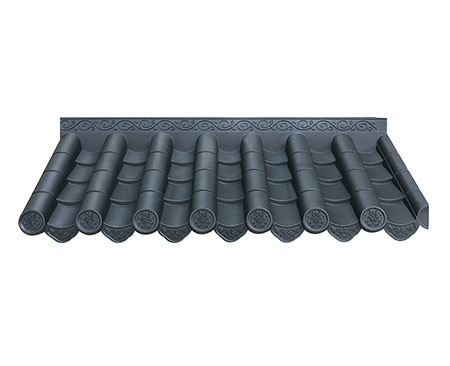 合成樹脂瓦出現(xiàn)拱起凹陷的原因